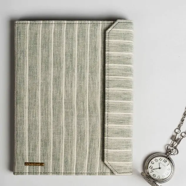 Paper's Diary Organiser - Green & Off White