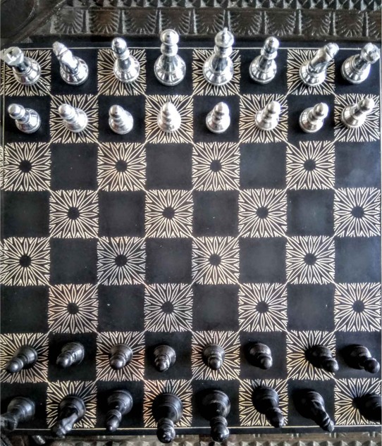 Bidri chess set