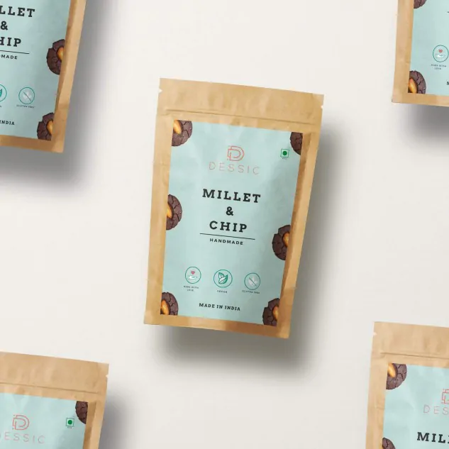 Millet & Chip Cookies - 450 grams