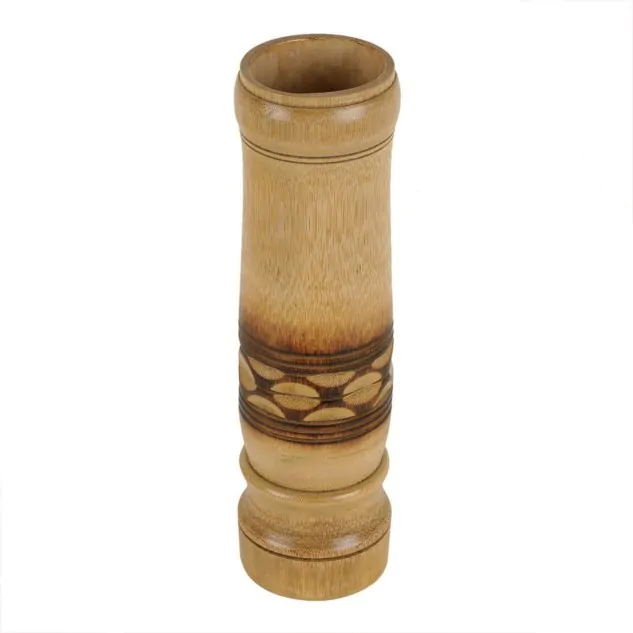 Bamboo Crafted Flower Vase - 2.5' x 10.5'