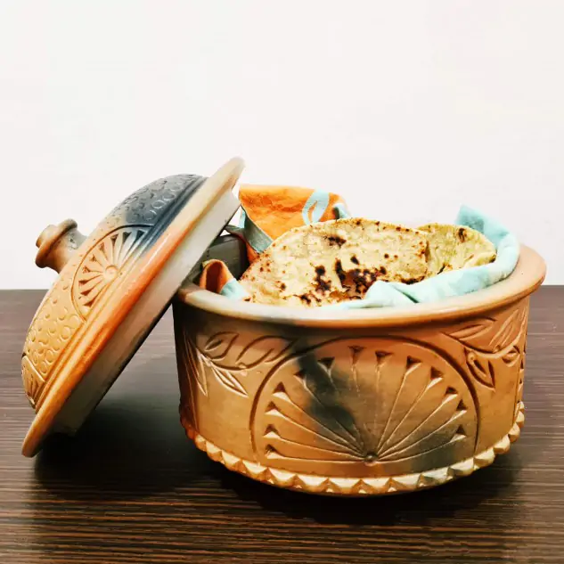 Terracotta Roti Box