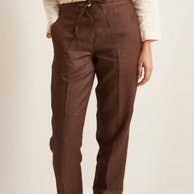 Buy Rozana Linen Pants by Designer KILCHU INDIA for Women online at  Ogaanmarketcom