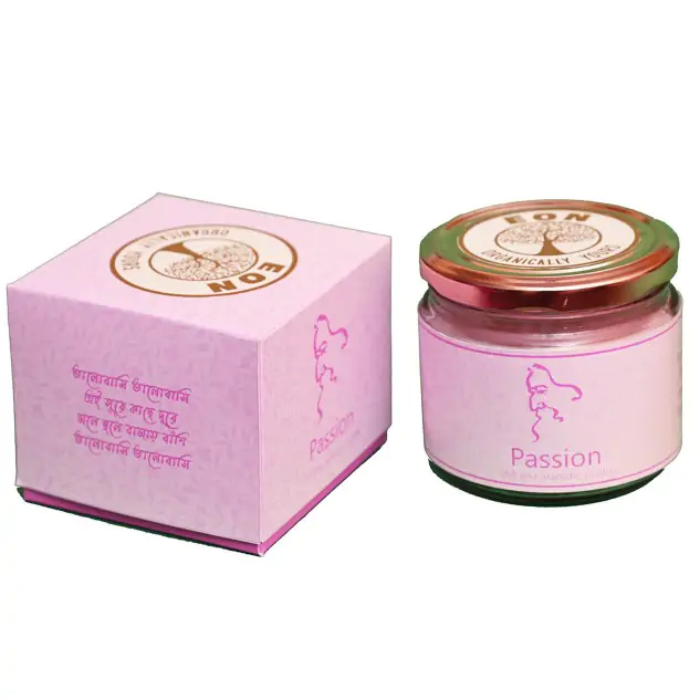 Passion Tagore Aromatic Jar Candle - Rose, 250 grams