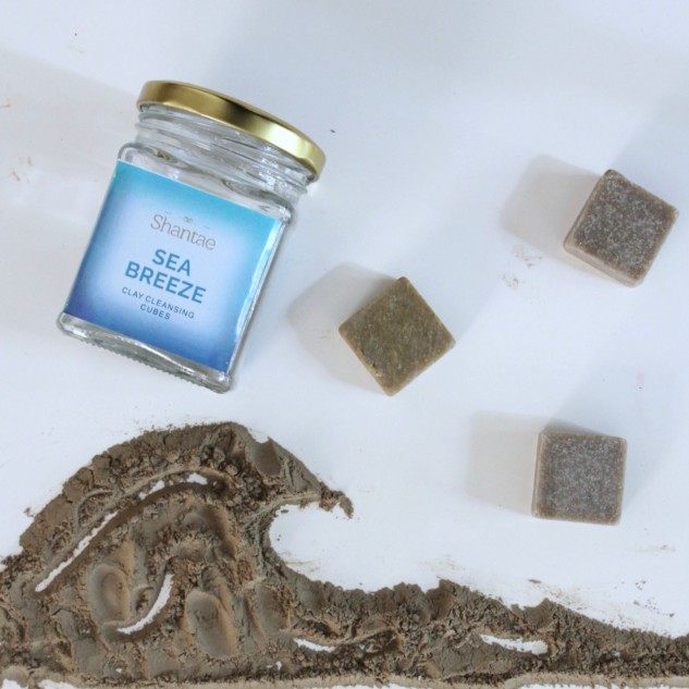 Clay Cleansing Cubes - Sea Breeze, 75 grams