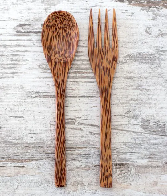 Upcycled Coconut Wood Cutlery - Set of 1