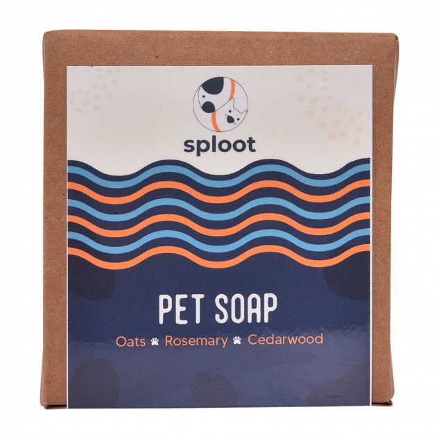Pet Soap - 115 gms, Oats, Rosemary & Cedarwood