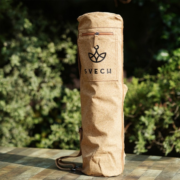 Cork Yoga Mat and Carrying Case - Branding Gift Idea