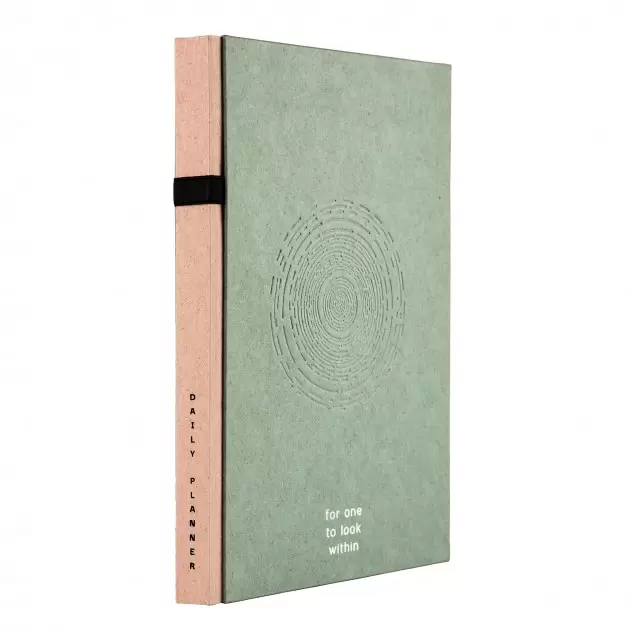Daily Planner - Green, 216 Pages