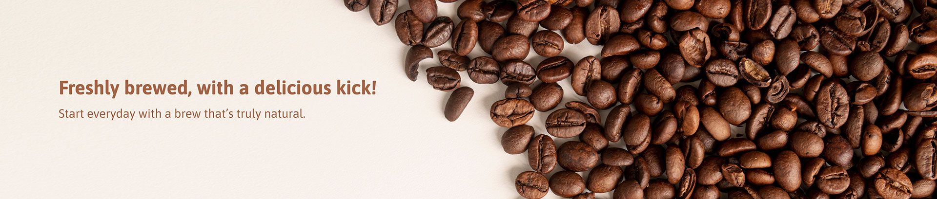 Food for thought - Beverages - Coffee Banner