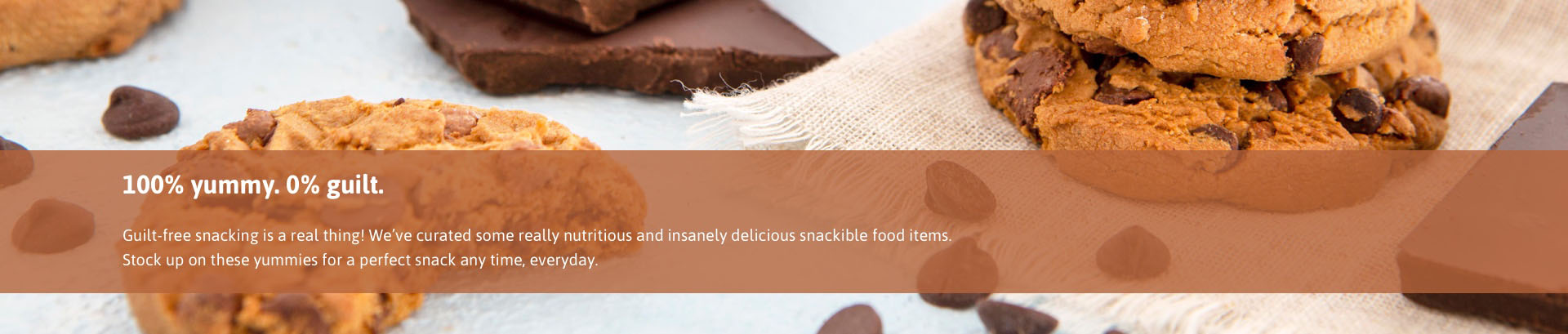 Food for thought - Snackibles Banner
