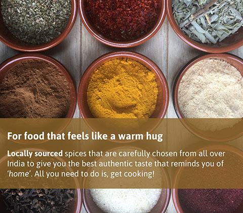 Food for thought - Spices Banner