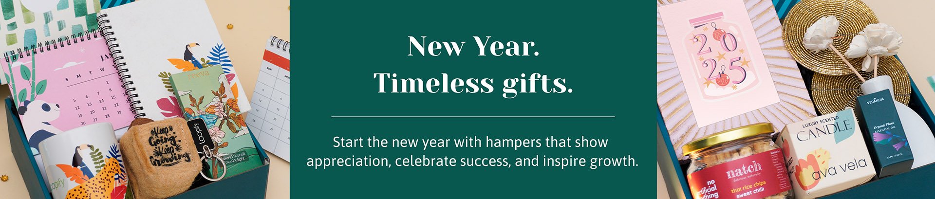 New Year Corporate Gifting Banner desktop