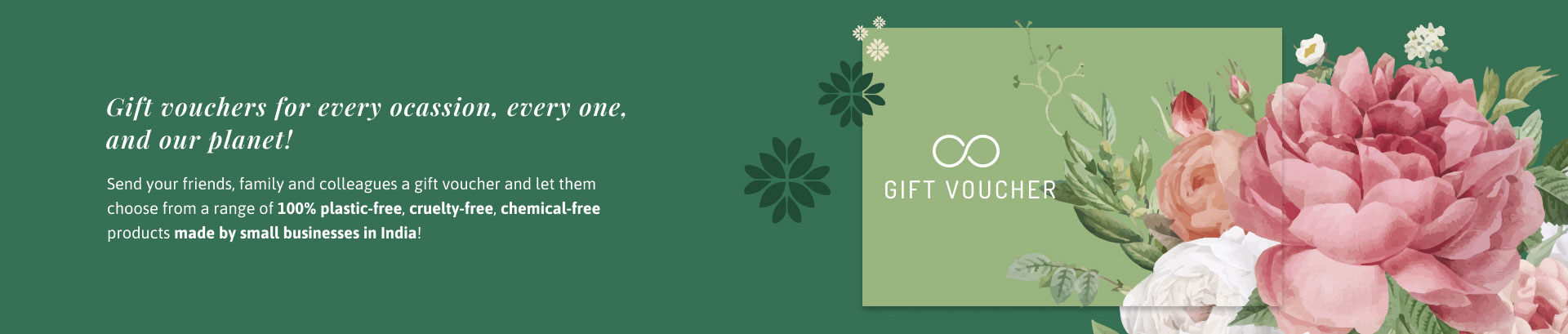 Gift Vouchers Banner desktop